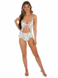 Sunday Brunch Sun And Fun Dalmatian One Piece Swimsuit Sale