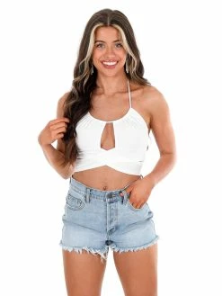 New 🌟 Love Tree Bright Moments Halter Crop Top Tops 😍 23 Love Tree Bright Moments Halter Crop Top Tops