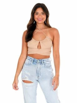 New 🌟 Love Tree Bright Moments Halter Crop Top Tops 😍 28 Love Tree Bright Moments Halter Crop Top Tops
