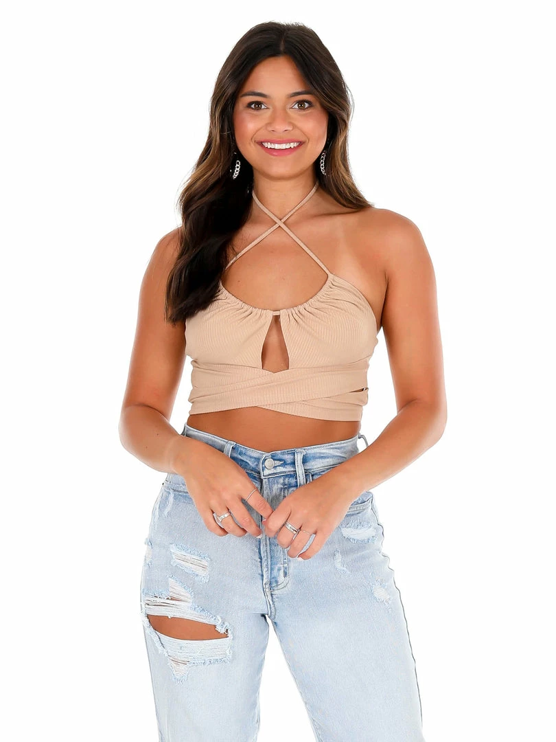 New 🌟 Love Tree Bright Moments Halter Crop Top Tops 😍 10 Love Tree Bright Moments Halter Crop Top Tops