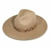 Accessories Wanderlust Khaki Snake Trim Hat Hats