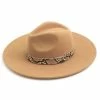 Accessories Hats Wanderlust Tan Snake Trim Hat