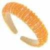 Something Special LA Accessories Orange Beaded Headband