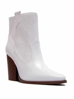 East Lion Corp Slay Croco Western Bootie Booties