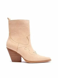 East Lion Corp Booties Romi Toast Western Ankle Bootie