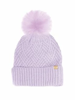David And Young Hats Chevron Knit Beanie