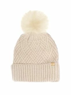 David And Young Hats Chevron Knit Beanie