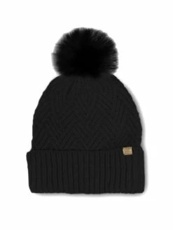David And Young Hats Chevron Knit Beanie