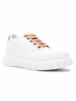 East Lion Corp Newly Tan Lace Up Sneakers