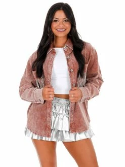 Hot Sale ๐ฏ Blue B Tops Think About It Rhinestone Fringe Corduroy Jacket ๐ 11 Blue B Tops Think About It Rhinestone Fringe Corduroy Jacket