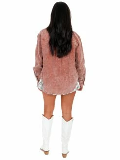 Hot Sale ๐ฏ Blue B Tops Think About It Rhinestone Fringe Corduroy Jacket ๐ 13 Blue B Tops Think About It Rhinestone Fringe Corduroy Jacket