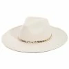 Fame Accessories Braided Snake Chain Fedora Hat Hats