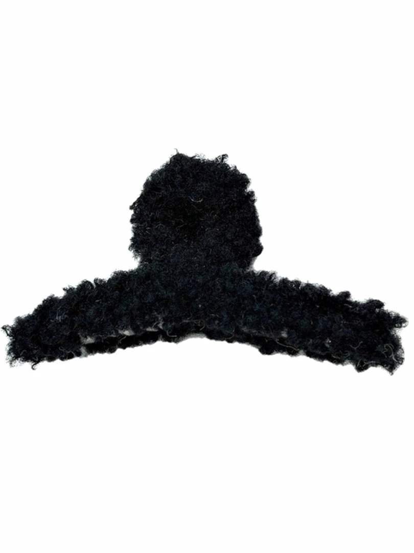 Budget 🥰 Accessories Solid Sherpa Claw Clip Hair Accessories ❤️ 3 Accessories Solid Sherpa Claw Clip Hair Accessories