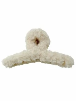 Accessories Solid Sherpa Claw Clip Hair Accessories