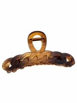 Accessories Chainlink Detail Claw Clip Hair Accessories