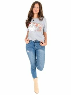 Kissed Apparel Sale Santa Baby Vintage Retro Graphic Tee