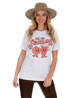 Kissed Apparel Retro Tis The Season Fall Graphic Tee