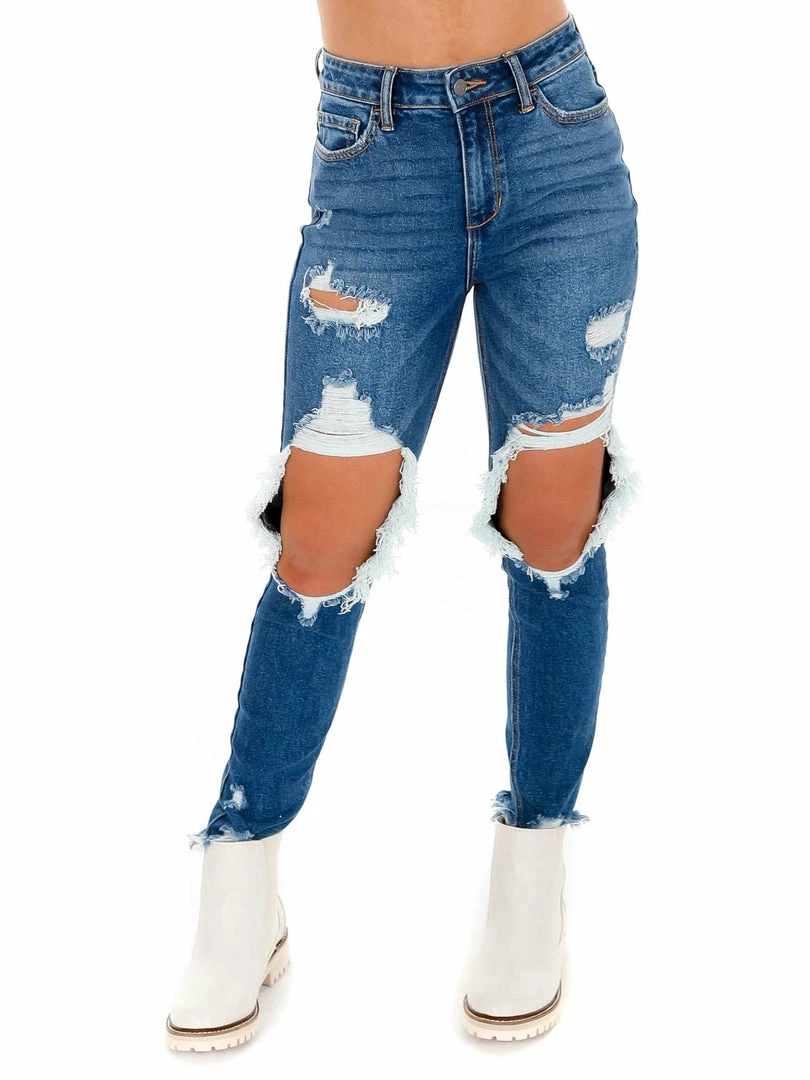 Discount โ Cello Step Up Medium High Rise Cut Out Skinny Jean ๐ 3 Cello Step Up Medium High Rise Cut Out Skinny Jean