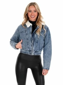 Flash Sale โจ Love Tree Outerwear What Love Can Do Sherpa Denim Jacket ๐ 9 Love Tree Outerwear What Love Can Do Sherpa Denim Jacket