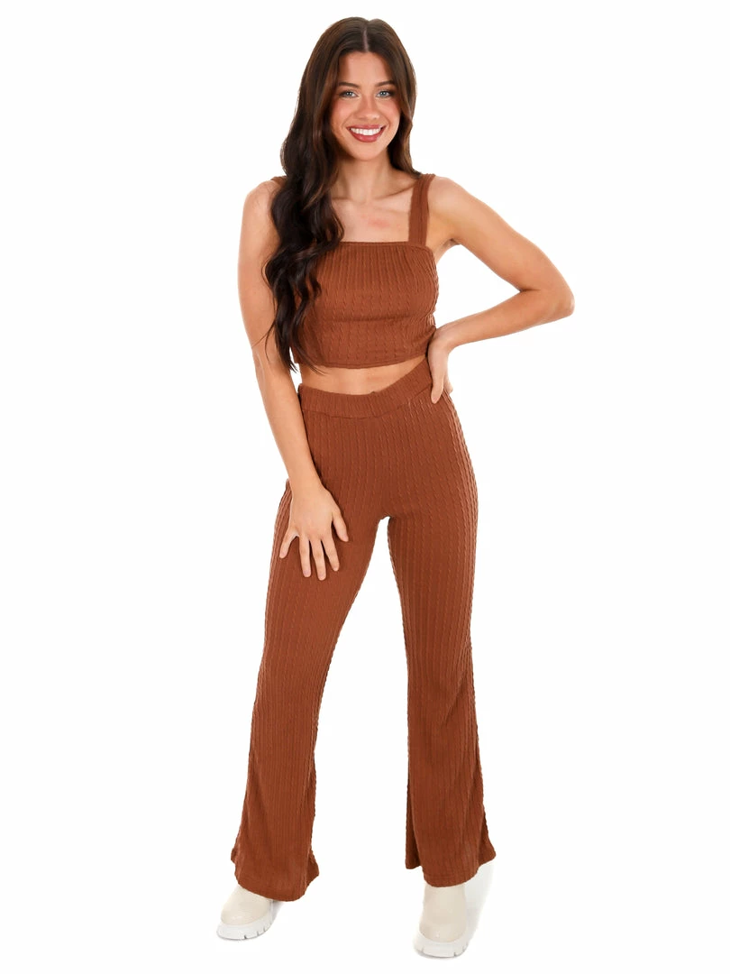 Cheap 👏 Illa Illa Never Say Never Cable Knit Two Piece Set 😉 1 Illa Illa Never Say Never Cable Knit Two Piece Set