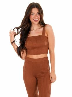 Illa Illa Never Say Never Cable Knit Two Piece Set