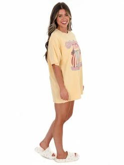 Livy Lu Rolling Stones World's Greatest Band Thrifted Tee T-Shirts