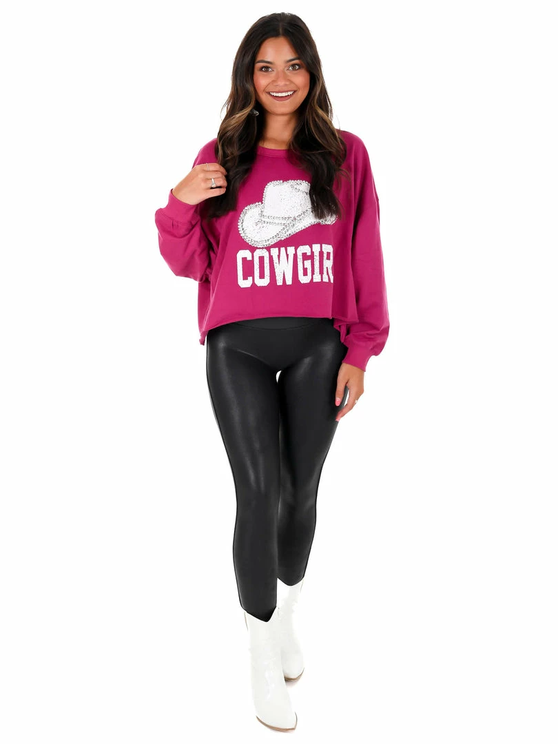 Flash Sale ๐ Peach Love California Rhinestone Cowgirl Sweatshirt Tops ๐ 4 Peach Love California Rhinestone Cowgirl Sweatshirt Tops