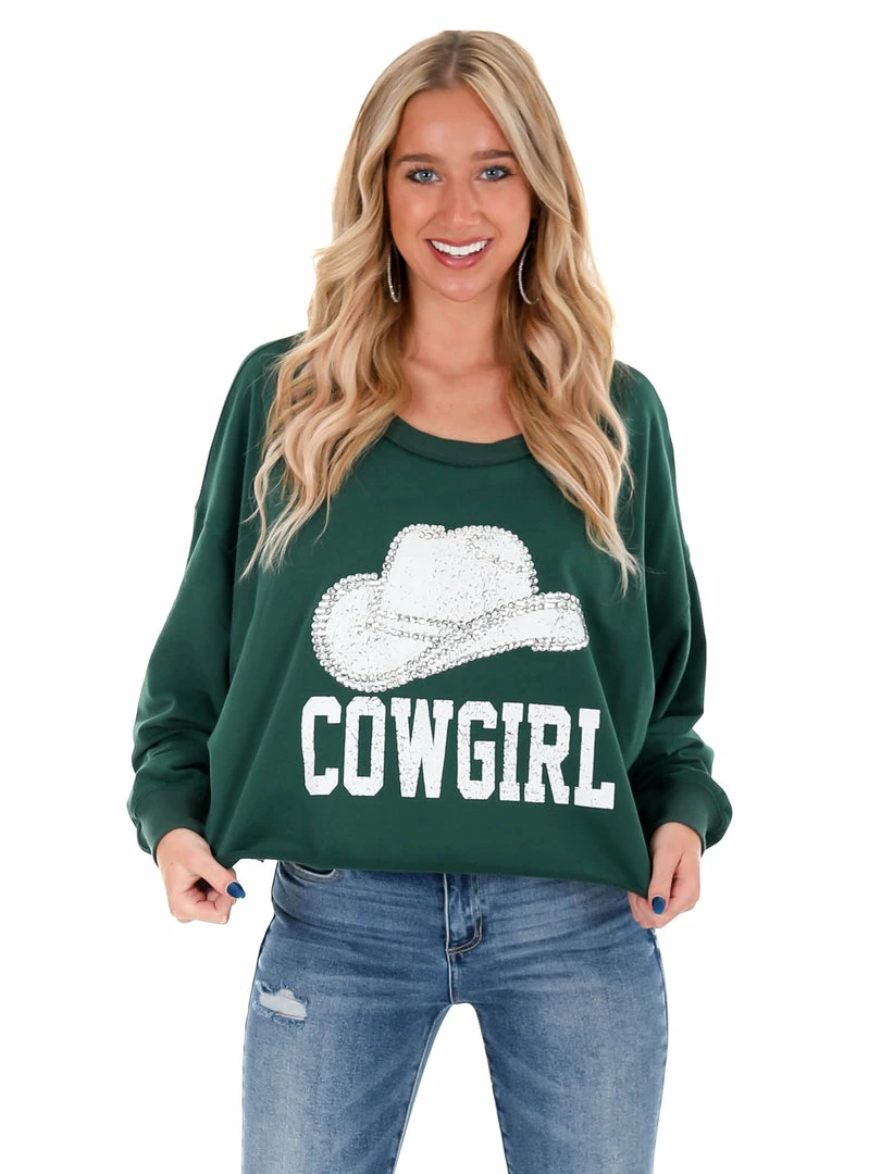 Flash Sale ๐ Peach Love California Rhinestone Cowgirl Sweatshirt Tops ๐ 11 Peach Love California Rhinestone Cowgirl Sweatshirt Tops