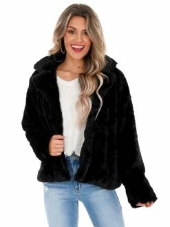 Love Tree Outerwear Faux Fur Jacket