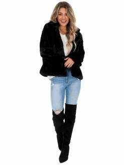 Love Tree Outerwear Faux Fur Jacket