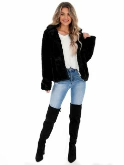 Love Tree Outerwear Faux Fur Jacket