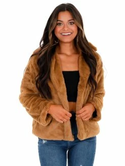 Love Tree Outerwear Faux Fur Jacket
