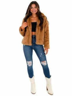 Love Tree Outerwear Faux Fur Jacket
