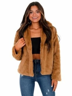 Love Tree Outerwear Faux Fur Jacket