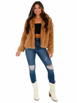 Love Tree Outerwear Faux Fur Jacket