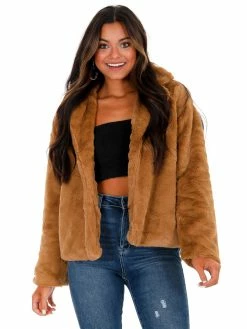 Love Tree Outerwear Faux Fur Jacket