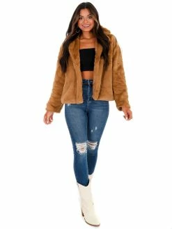 Love Tree Outerwear Faux Fur Jacket