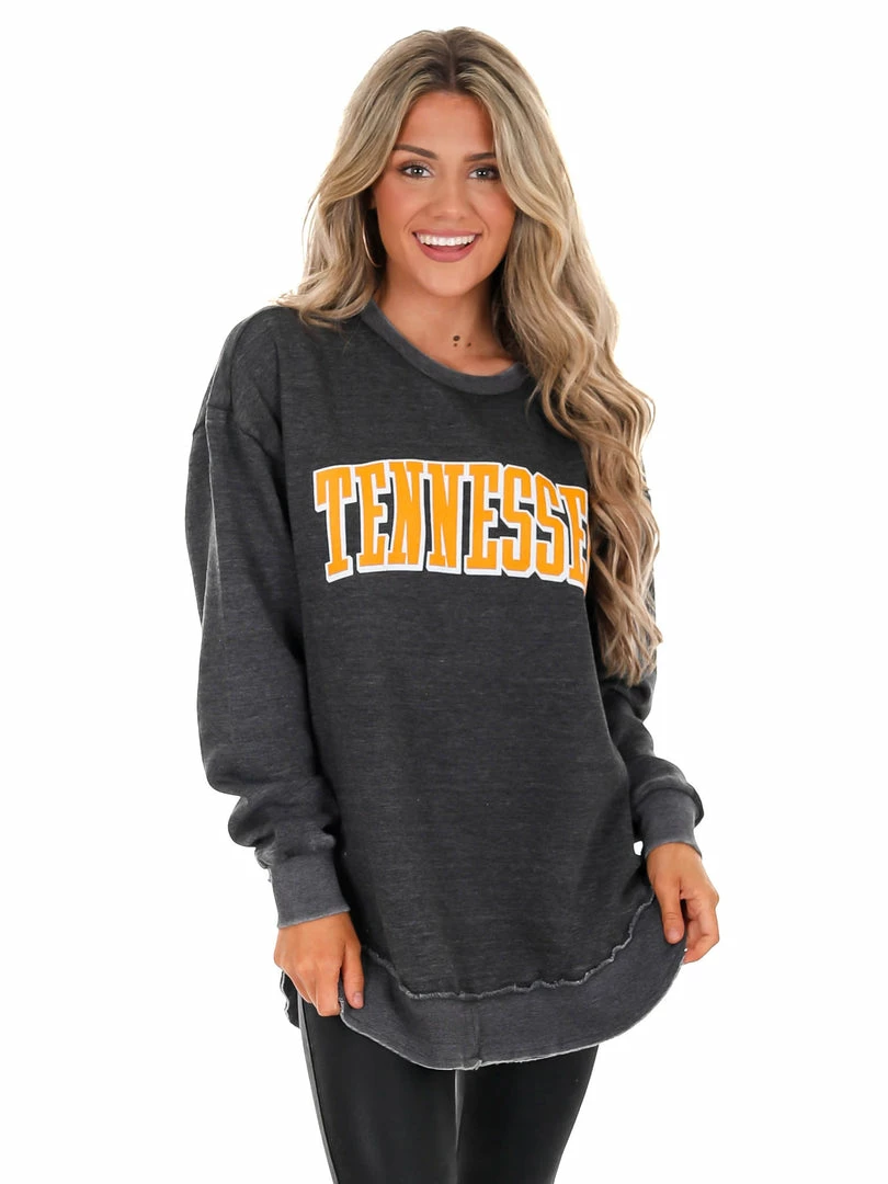 Coupon 😍 Pressbox Tennessee Michelin Vintage Fleece Pullover 🤩 3 Pressbox Tennessee Michelin Vintage Fleece Pullover