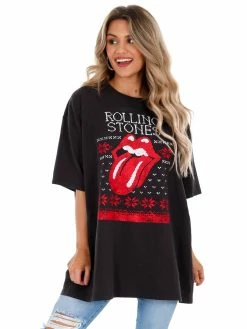 Best Pirce ๐ Apparel Sale Rolling Stones Norway Sweater Oversized Distressed Tee ๐ 25 Apparel Sale Rolling Stones Norway Sweater Oversized Distressed Tee