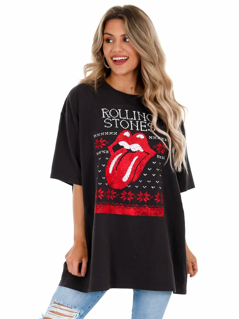 Best Pirce ๐ Apparel Sale Rolling Stones Norway Sweater Oversized Distressed Tee ๐ 11 Apparel Sale Rolling Stones Norway Sweater Oversized Distressed Tee