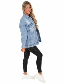 Josie's Boutique Apparel TENN Chenille Denim Jacket