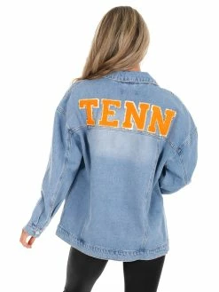Josie's Boutique Apparel TENN Chenille Denim Jacket