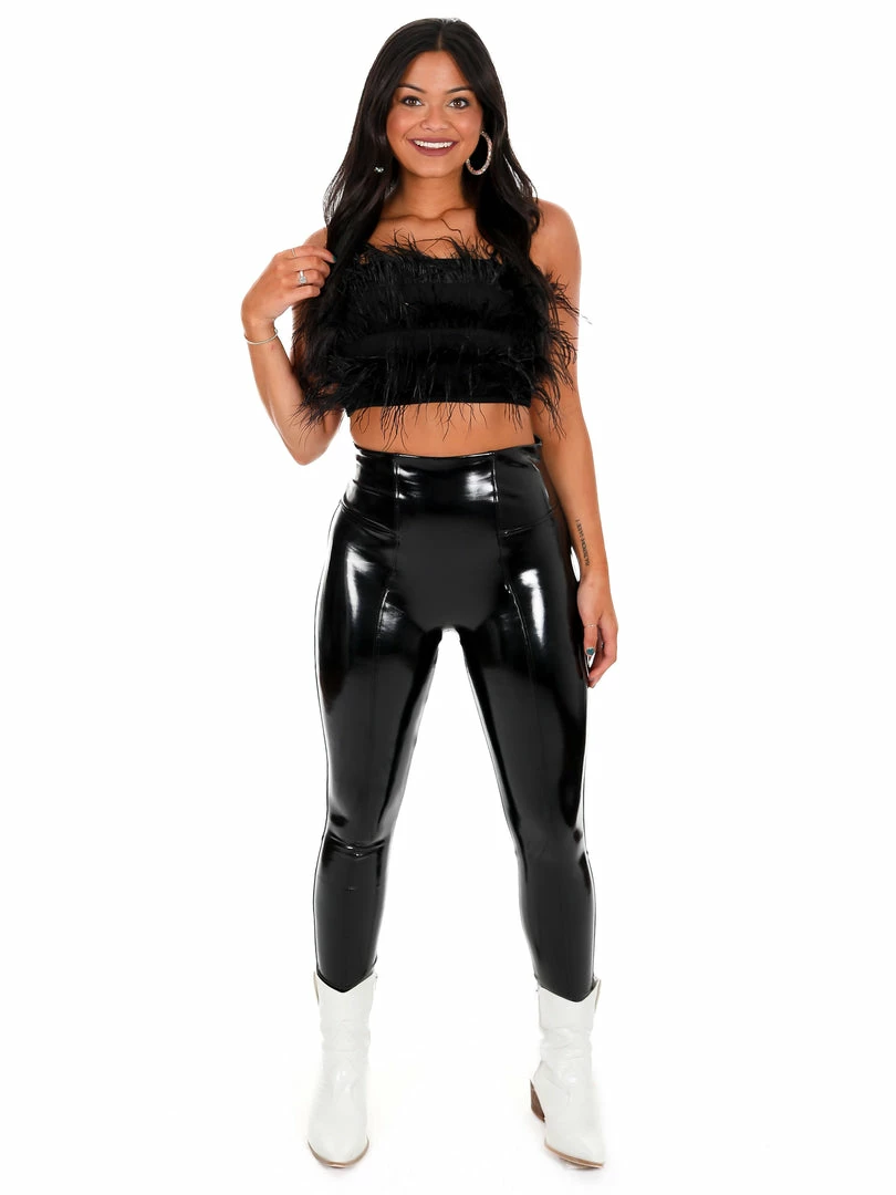 Best deal ๐ Blue B Girly Girl Fur Cami Crop Top Tops ๐ 4 Blue B Girly Girl Fur Cami Crop Top Tops