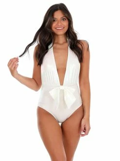 Beach Joy Bikini Island Hangout Metallic One Piece Swimsuit Sale