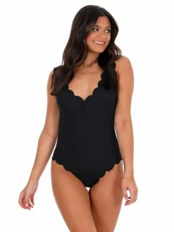 Coupon 🎉 Beach Joy 👙 Bikini Heaven On Earth Black One Piece 🩱 Swimsuit Sale 🔔 10 Beach Joy Bikini Heaven On Earth Black One Piece Swimsuit Sale