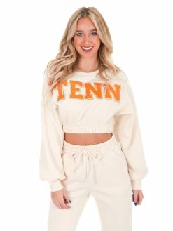 Zenana Apparel TENN Cream Two Piece Set