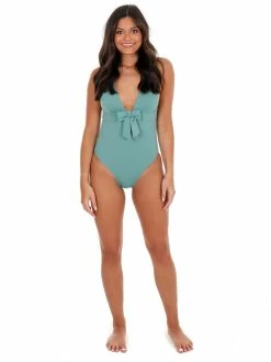 Flash Sale ✨ Beach Joy 👙 Bikini Montego Bay Green One Piece 🩱 Swimsuit Sale 👏 11 Beach Joy Bikini Montego Bay Green One Piece Swimsuit Sale