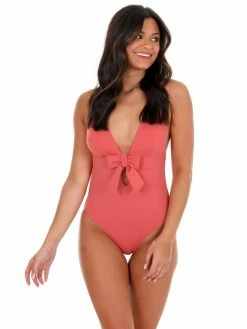 New 👏 Beach Joy 👙 Bikini Montego Bay Orange Peach One Piece 🩱 Swimsuit Sale ✔️ 10 Beach Joy Bikini Montego Bay Orange Peach One Piece Swimsuit Sale