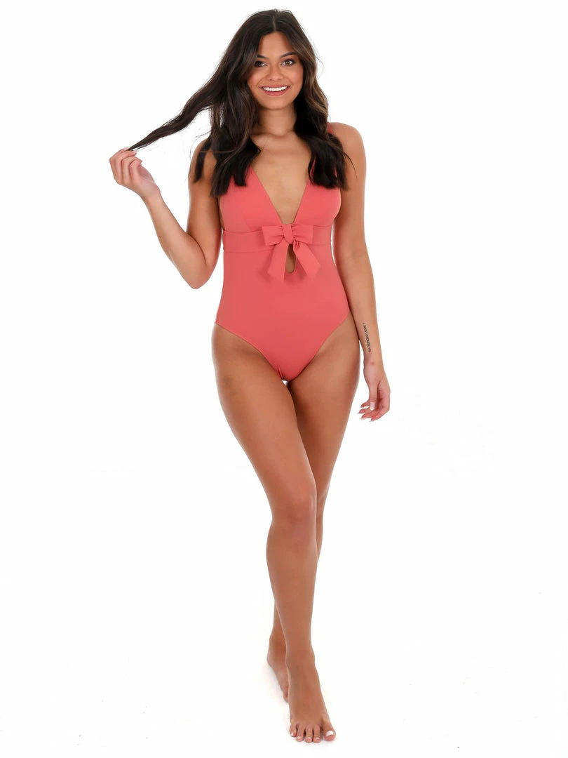 New 👏 Beach Joy 👙 Bikini Montego Bay Orange Peach One Piece 🩱 Swimsuit Sale ✔️ 6 Beach Joy Bikini Montego Bay Orange Peach One Piece Swimsuit Sale
