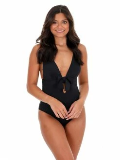 Beach Joy Bikini Sale Montego Bay Black One Piece Swimsuit